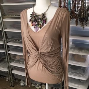 Ladies Large MaxStudio long sleeve top